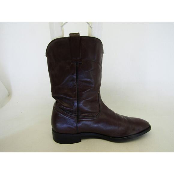 Red Wing Mens Sz 9.5 B (Narrow Width) Brown Leather Roper 10\